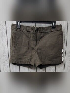 Ann Taylor LOFT Olive Utility Shorts